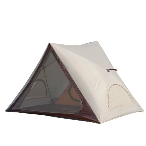 Portable outdoor camping triangle tent