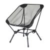 Outdoor camping fishing stool square moon chair (2)