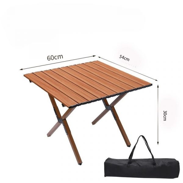 Portable and stowable camping table (3)