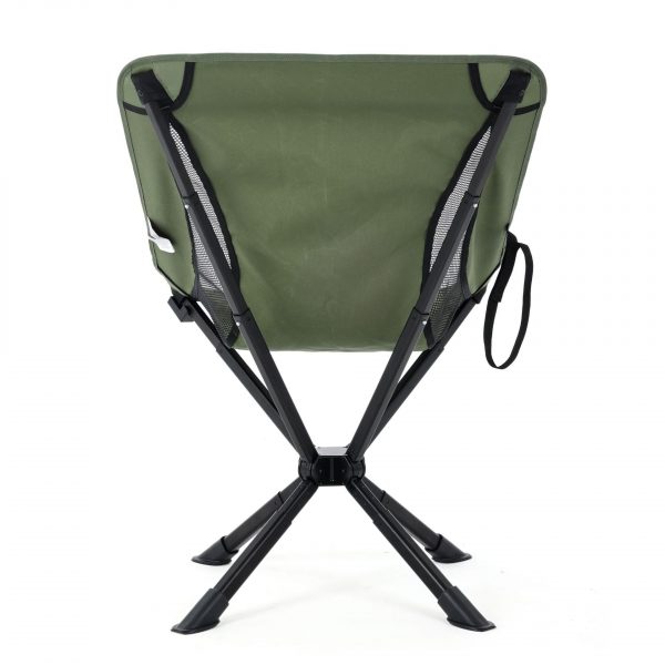 Structural integrated storage camping chair moon chair (3)